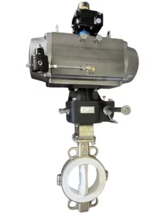Fluoroethylene Lined Butterfly Valve