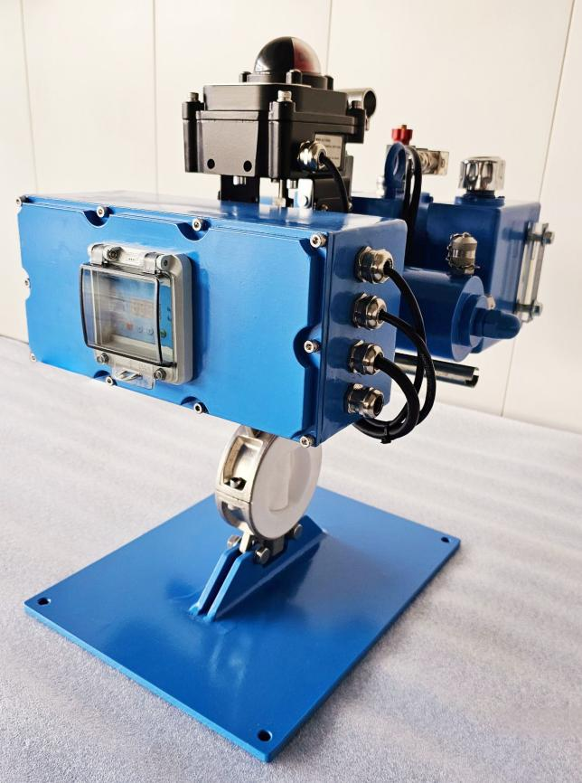 Lined Butterfly Valve with hydraulicelectric actuator