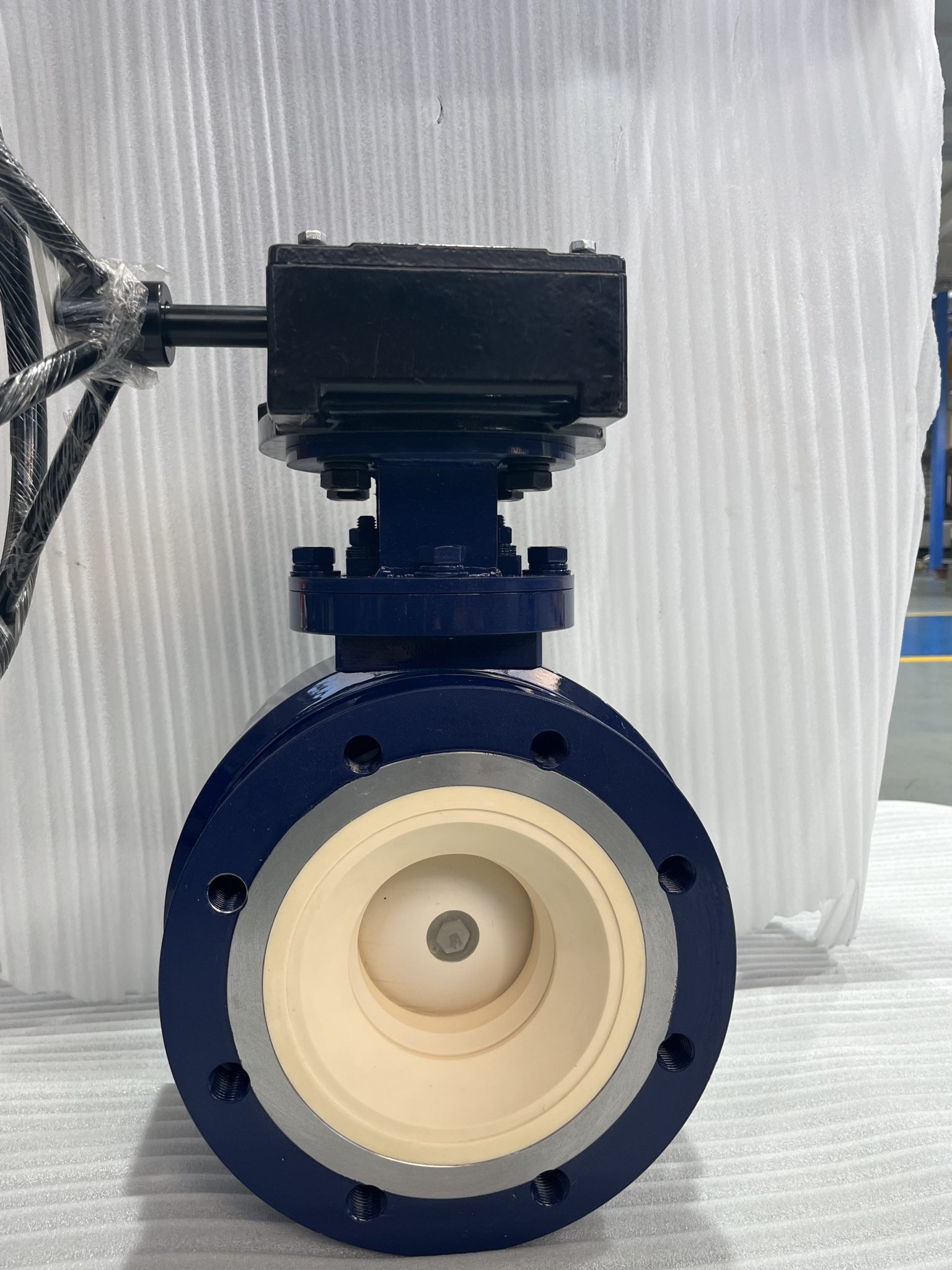 Plug Valve Recatangular · Valve material: Body: A105+Alumina ceramics, Trim: Zirconia Ceramics ...