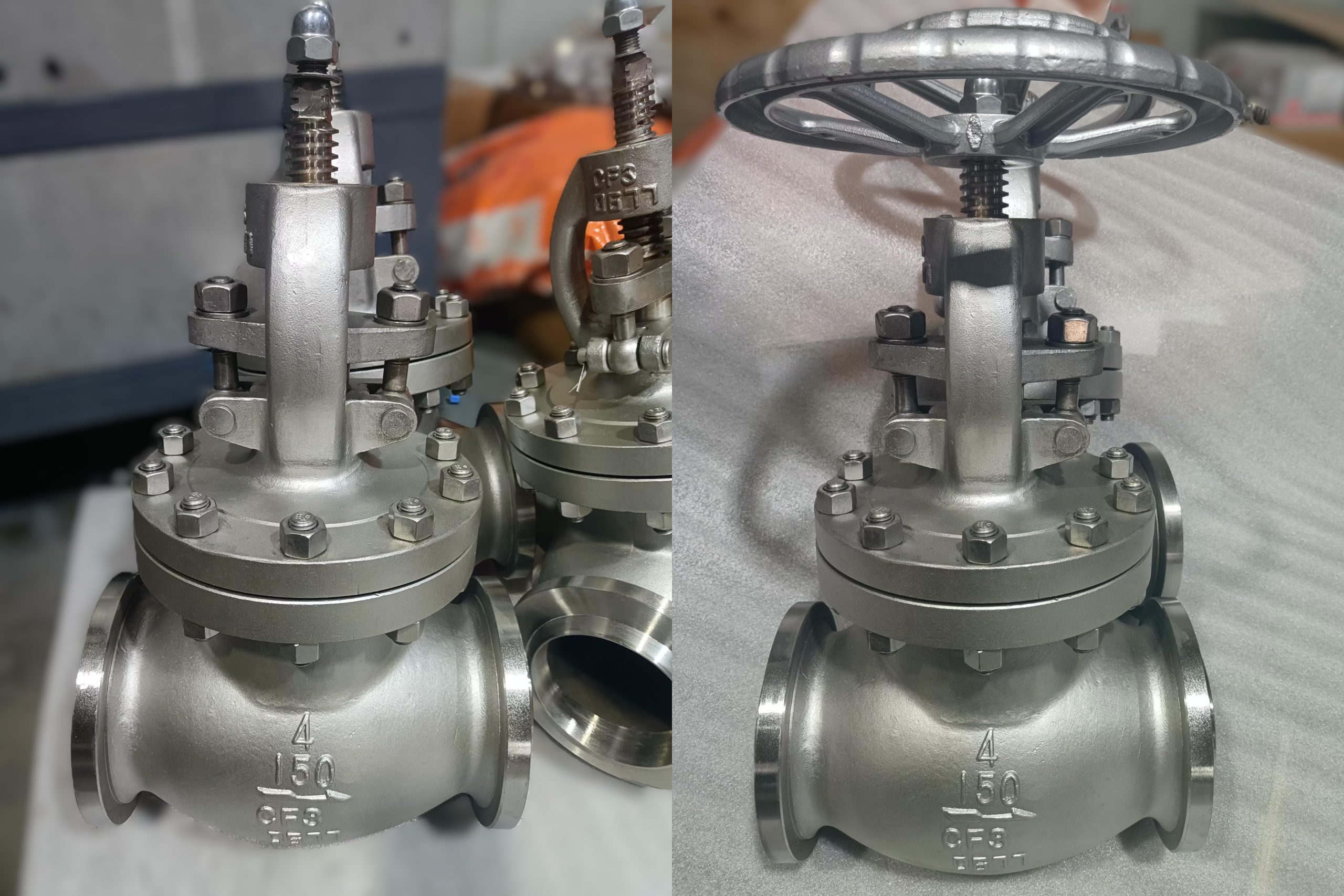 Buttweld Handwheel CF3 Globe Valve