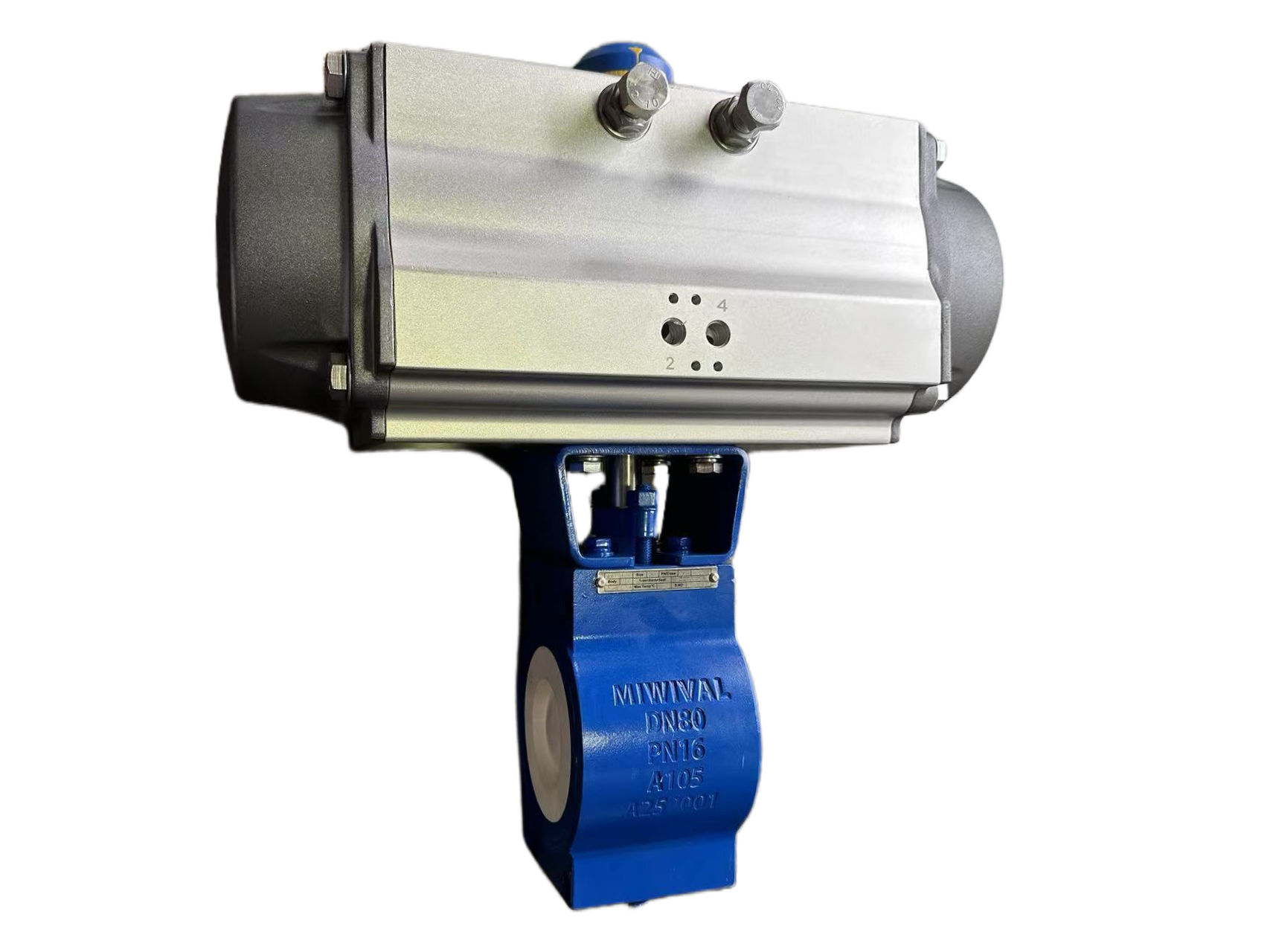 Wafer Ceramic Eccentric Rotary Plug Valve