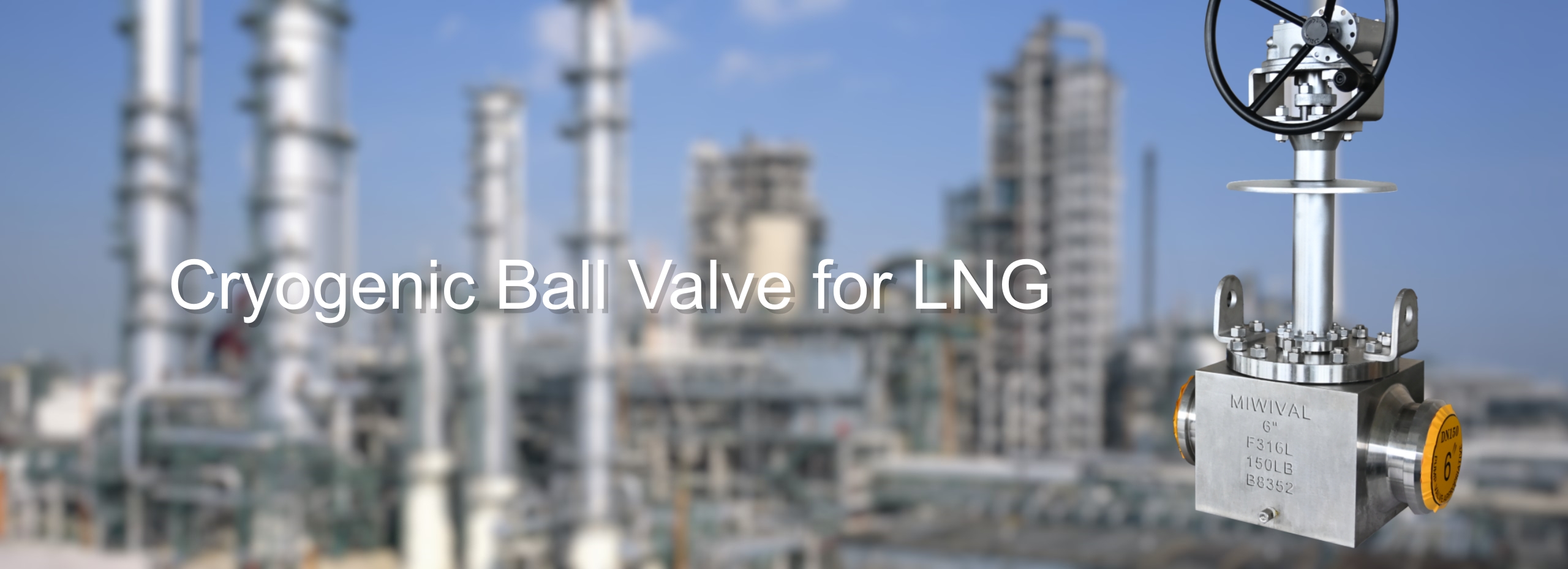 低温球阀banner带文字