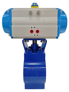 Ceramic Lined Eccentric Rotary Plug Control Valve-