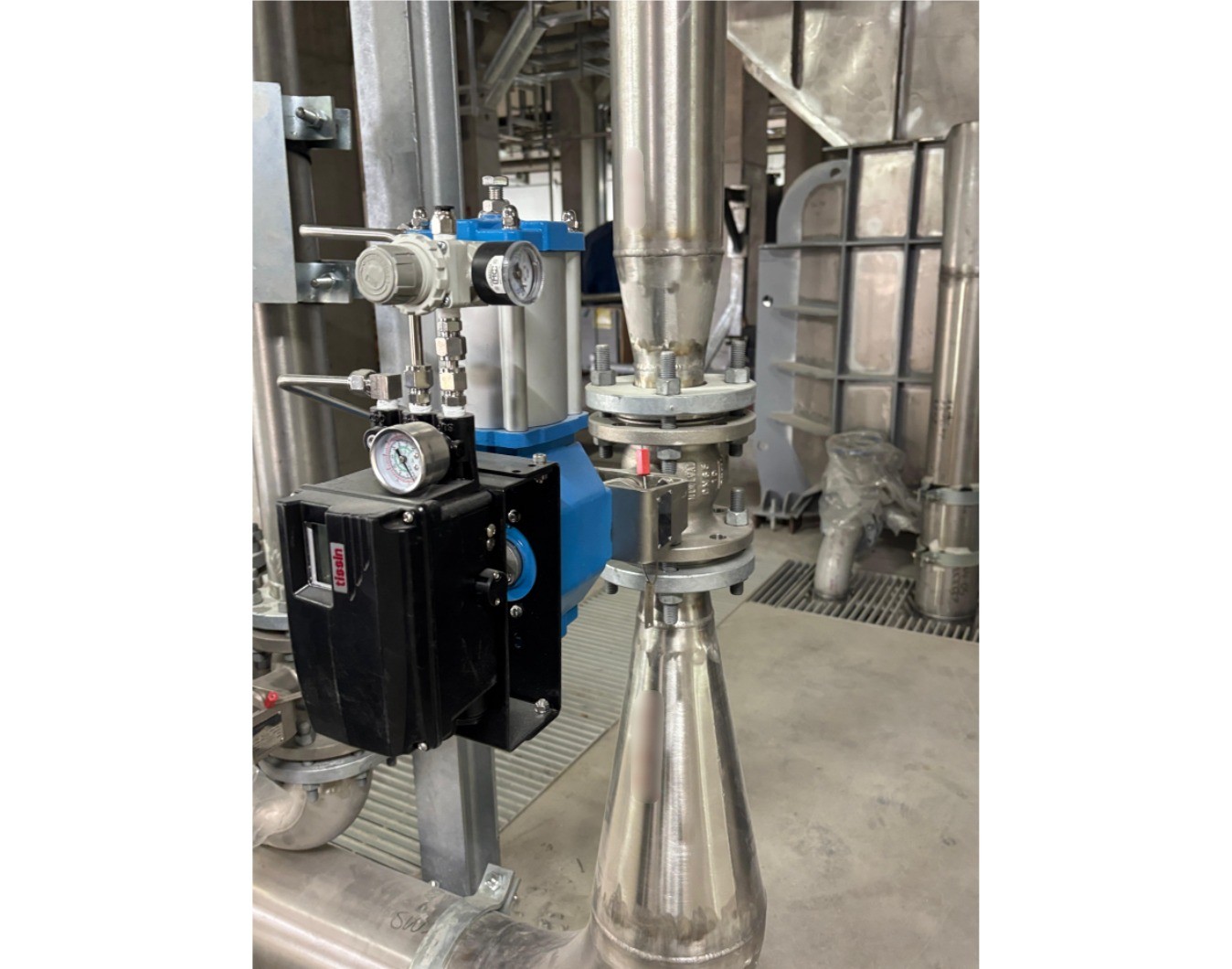 Segment Ball Valves Installed at the Paper Mill Site