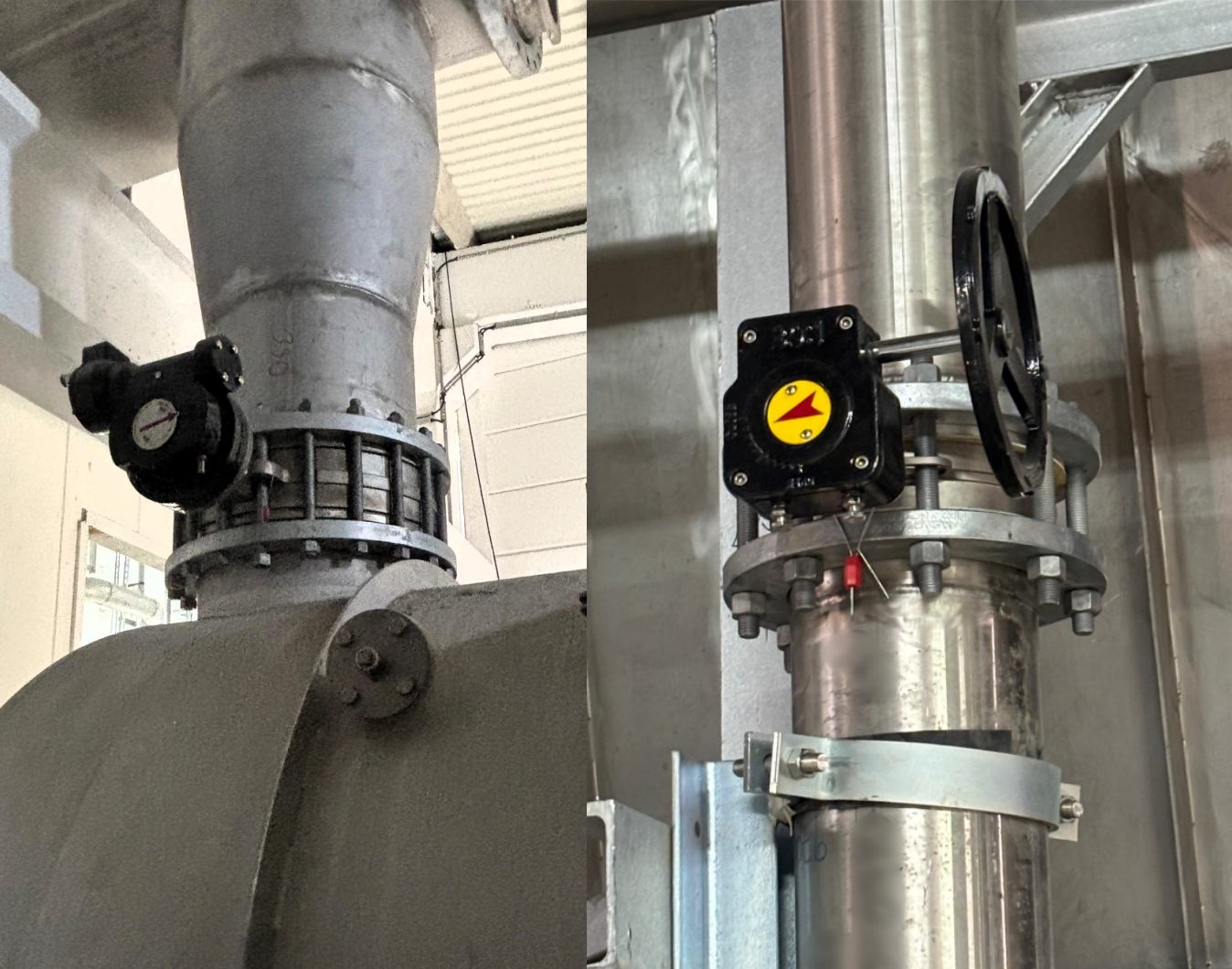 Butterfly Valves Installed at the Paper Mill Site