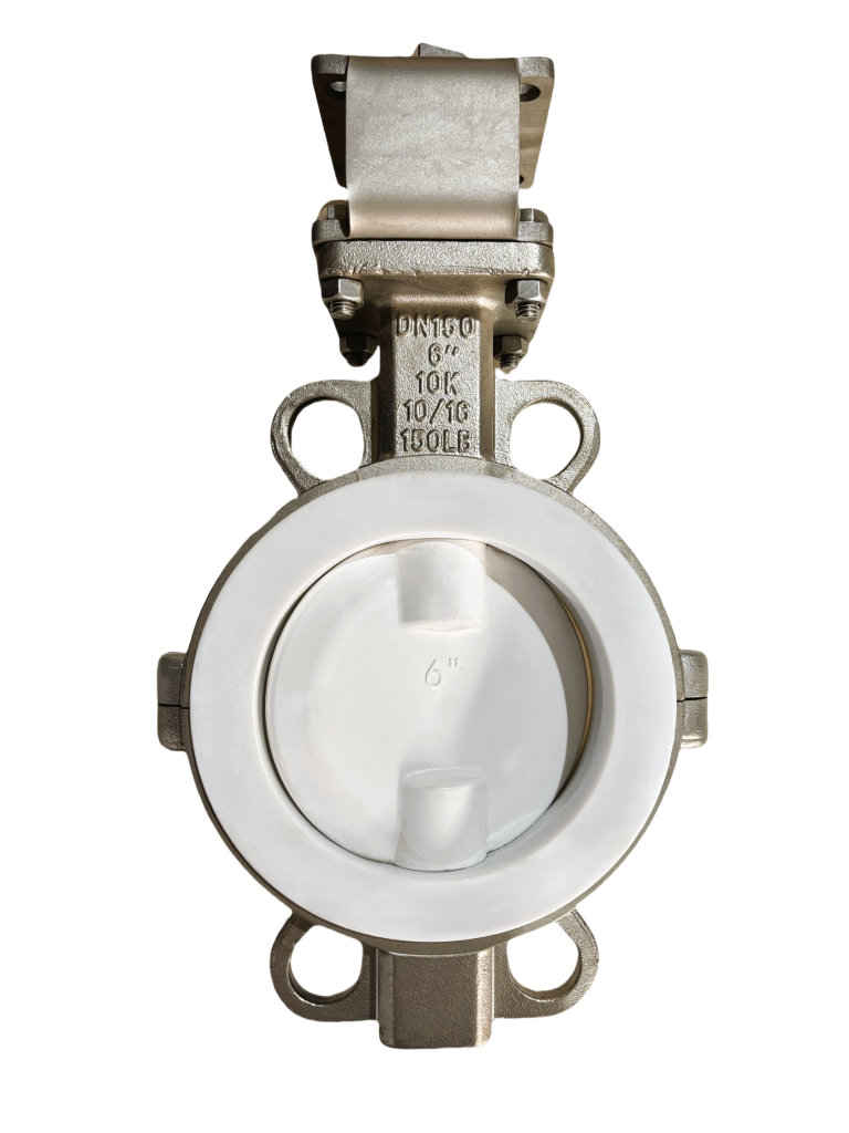Fluoroethylene Lined Butterfly Valves