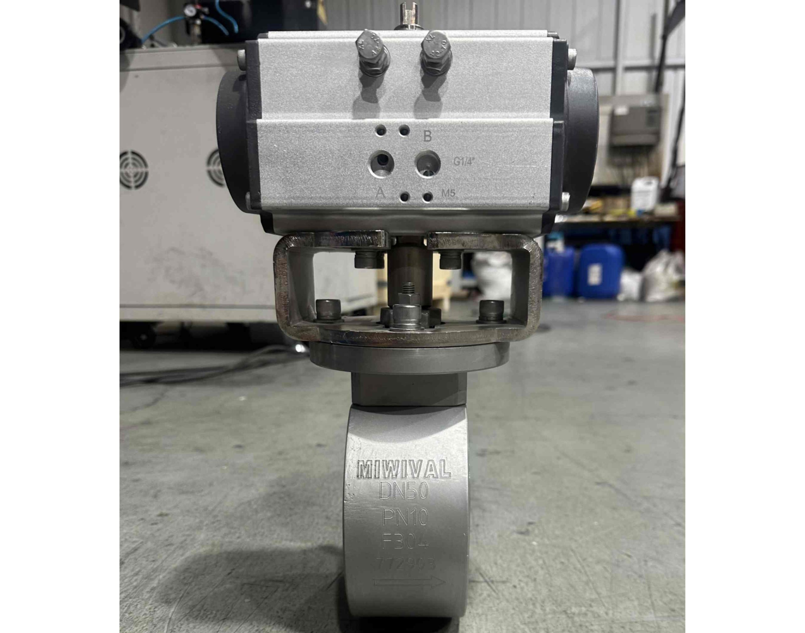 F304 Ceramic Eccentric Rotary Plug Valve
