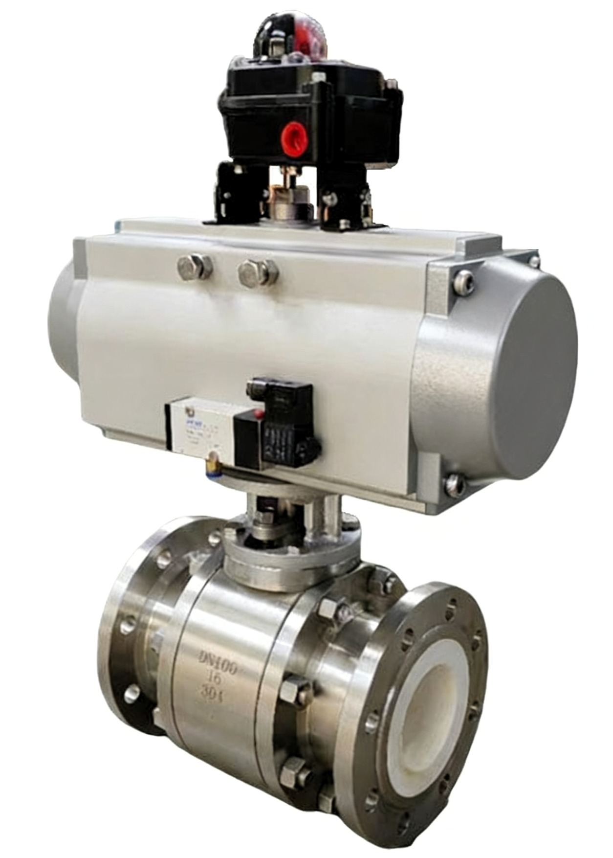 Ceramic Lined Eccentric Rotary Plug Control Valve