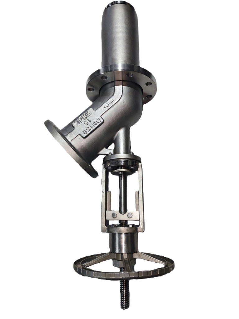 Upward and downward discharge valve configurations for reactor and tank bottom service